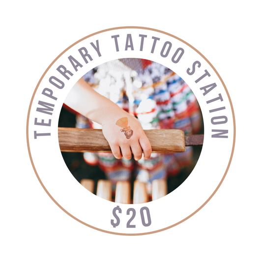 Temporary Tattoo Station