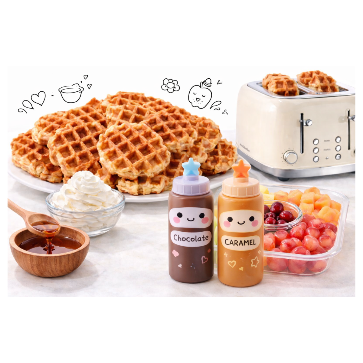 Deluxe Belgian Waffle Bar