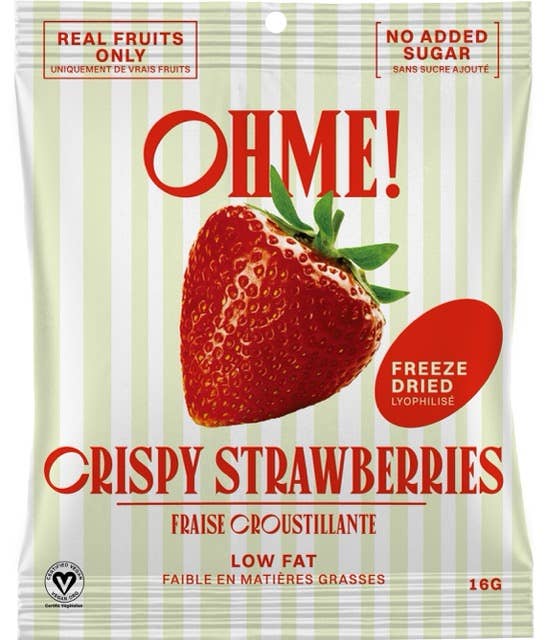 OHME! Crispy Strawberries