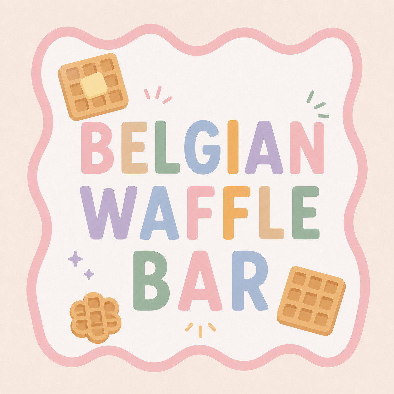 Belgian Waffle Bar