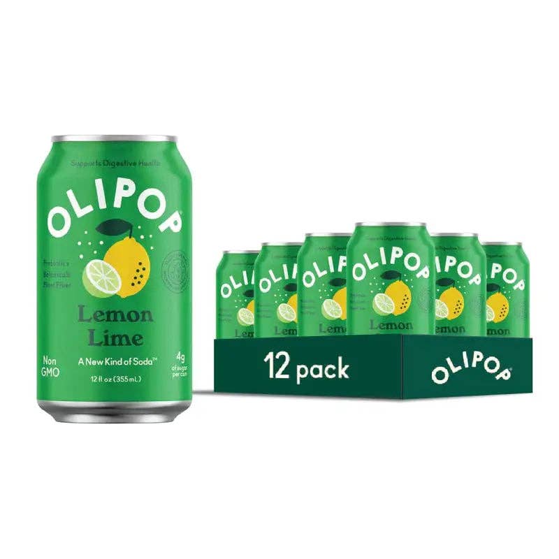 OLIPOP: Lemon Lime Sparkling Tonic