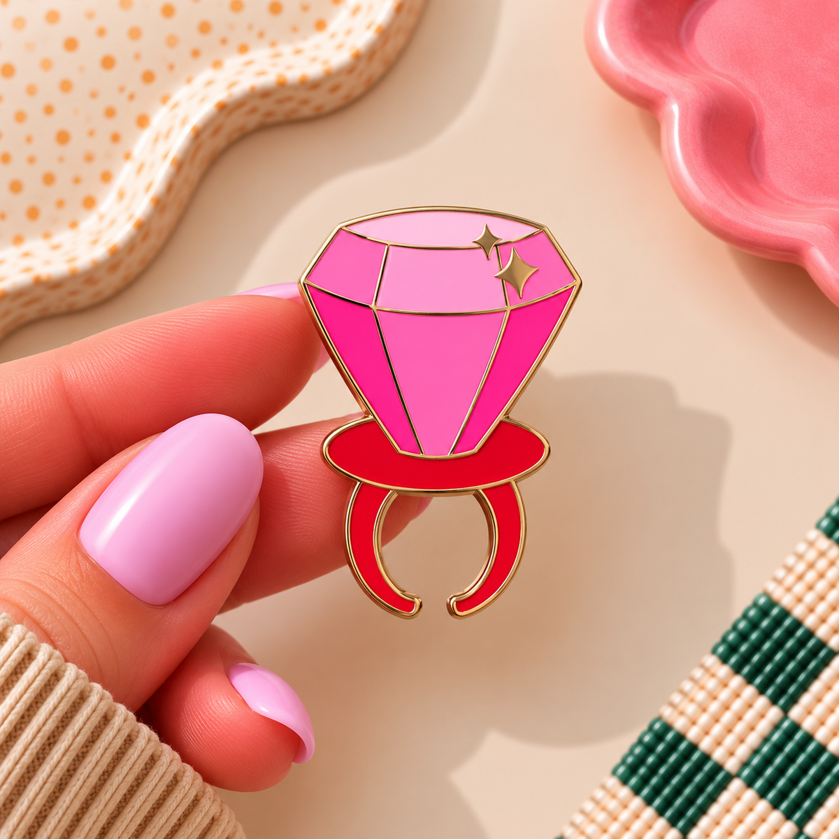 Enamel Pin - Ring Pop