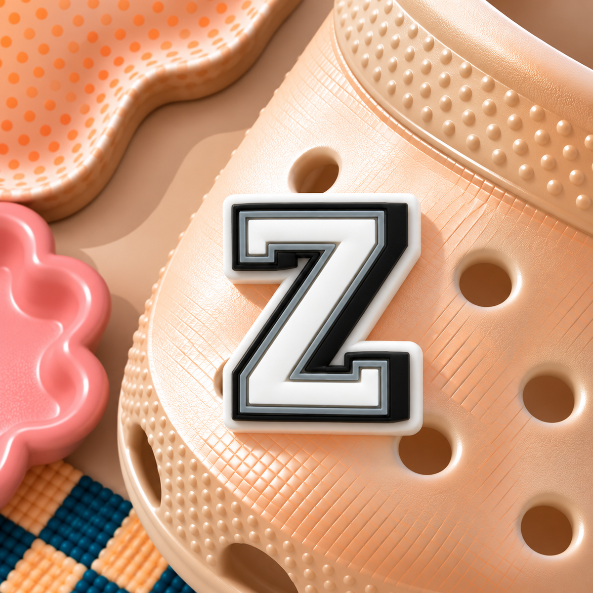 CROC Charm - Varsity Letter Z