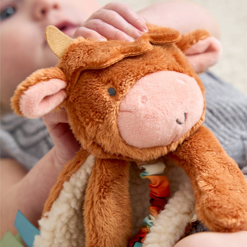 Itzy Friends Lovey™ Plush: Wyatt The Highland Cow