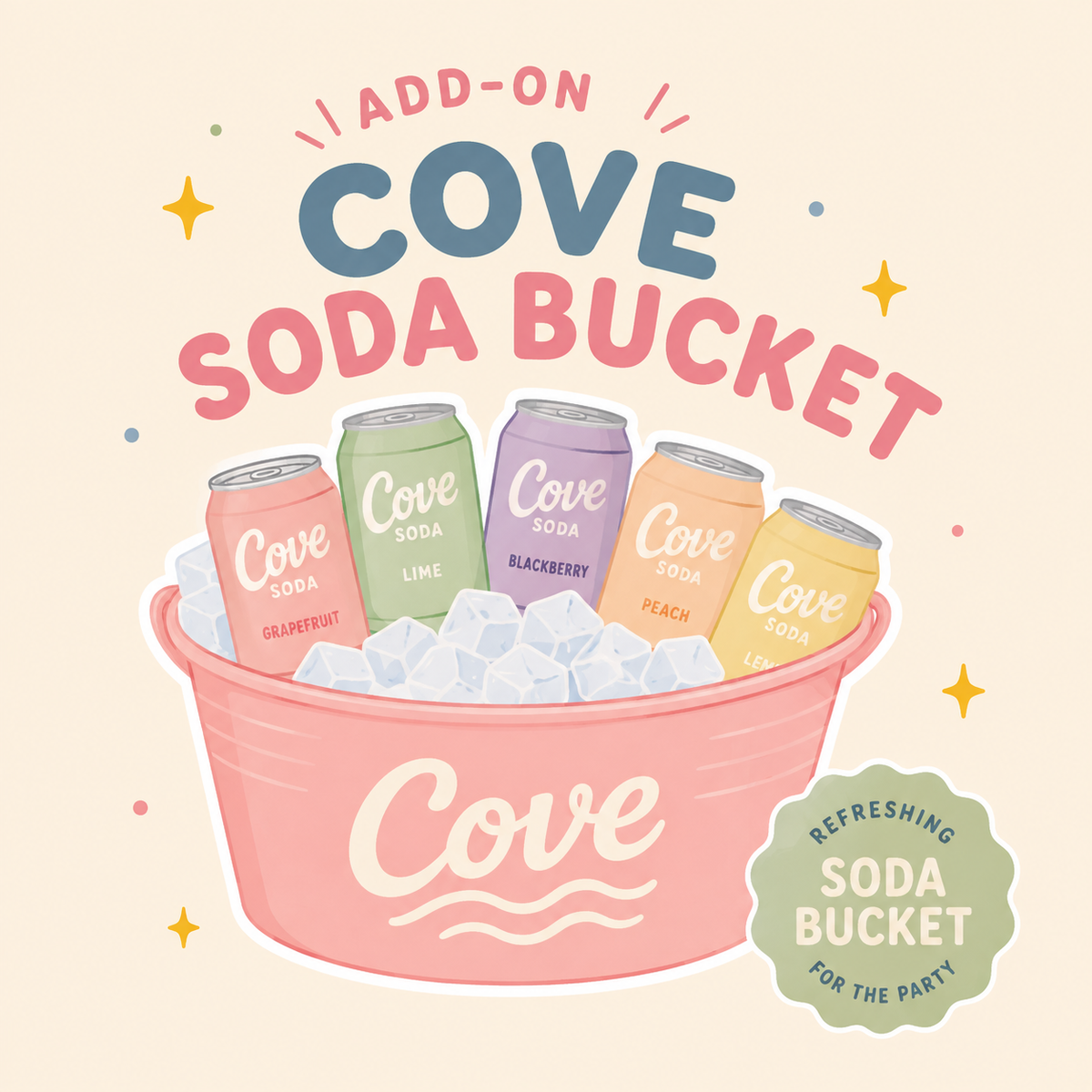 Cove Soda Bucket