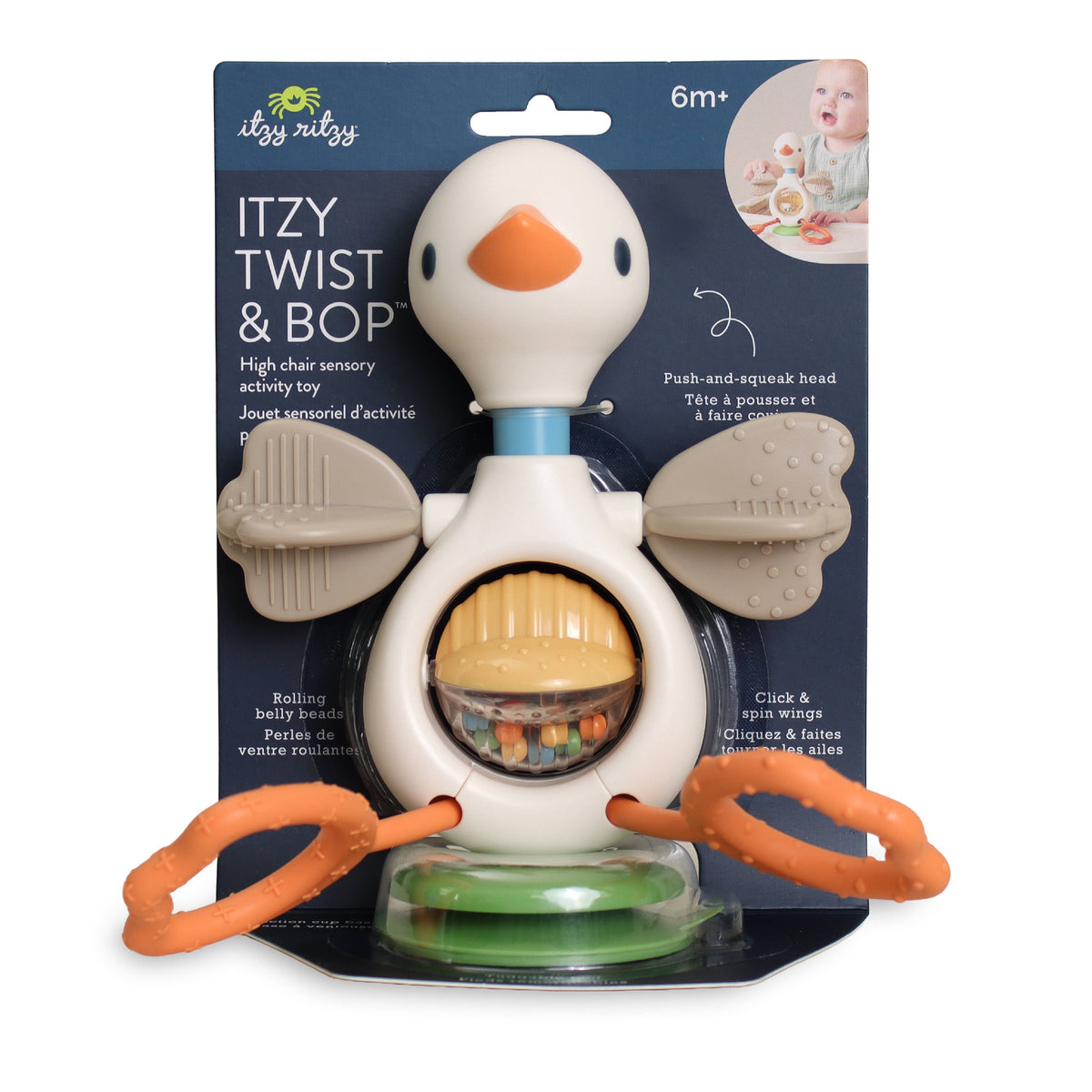 Itzy Twist & Bop™ - High Chair Goose
