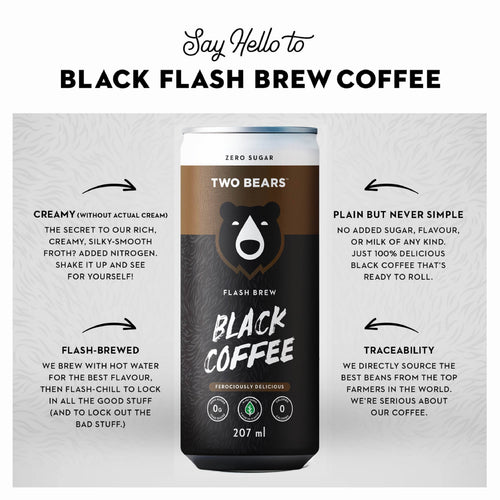 Black Flash Brew Coffee