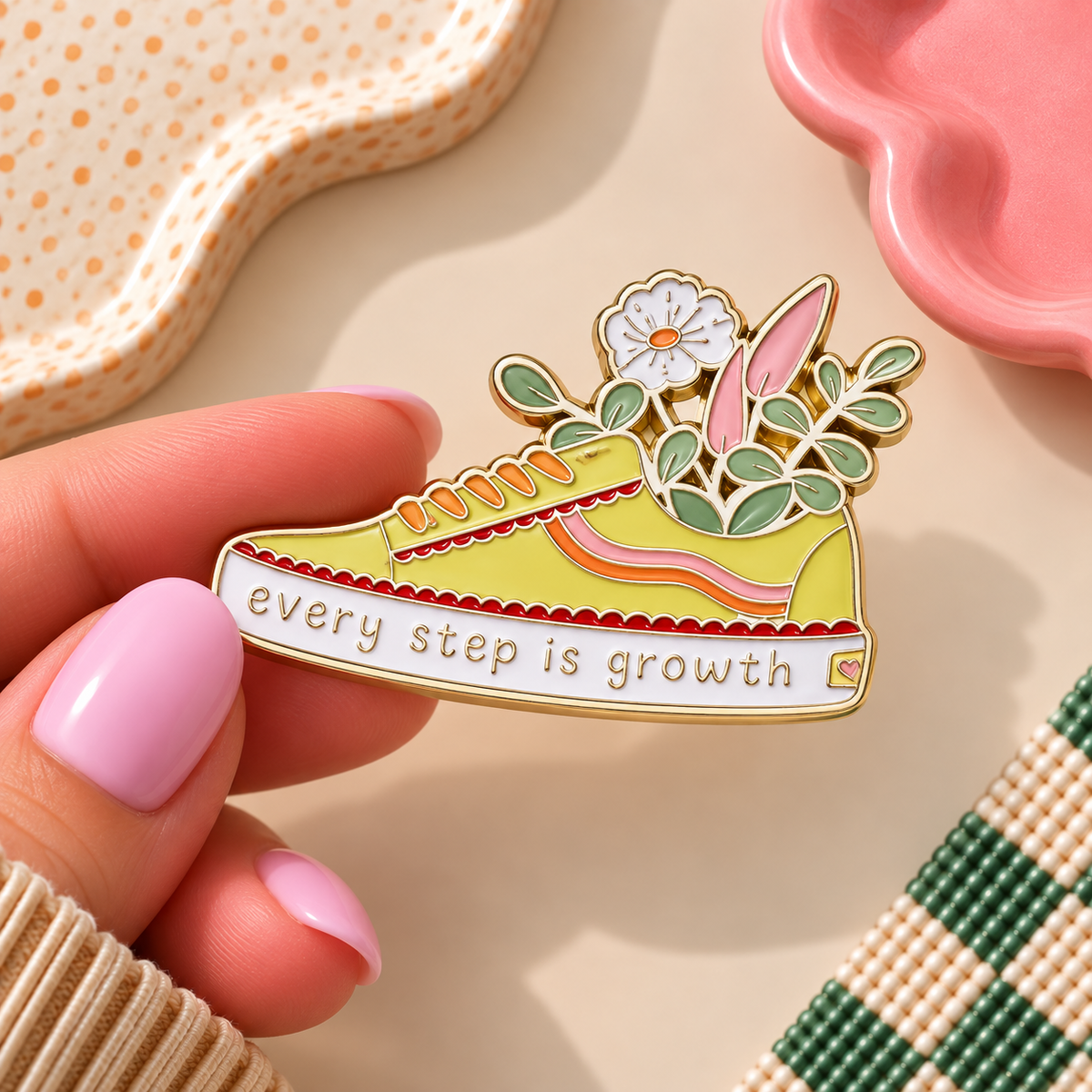Enamel Pin - Every Step