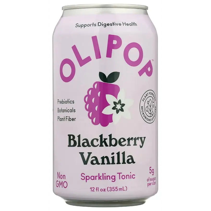 OLIPOP: Blackberry Vanilla Sparkling Tonic