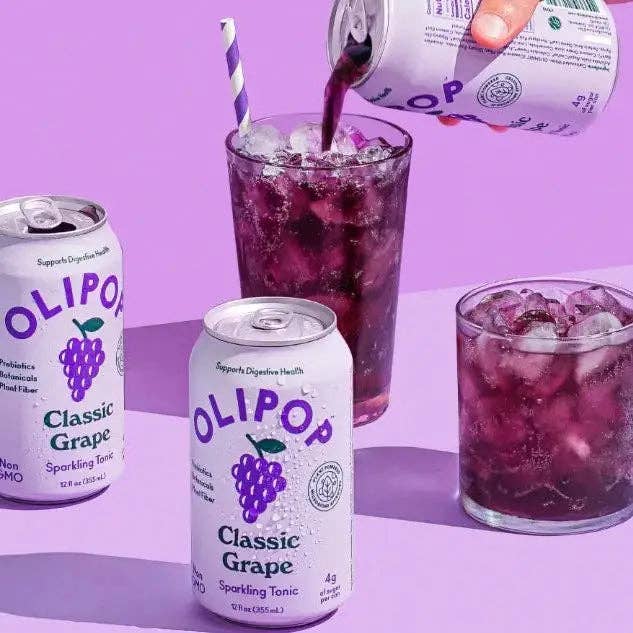 OLIPOP: Classic Grape Sparkling Tonic