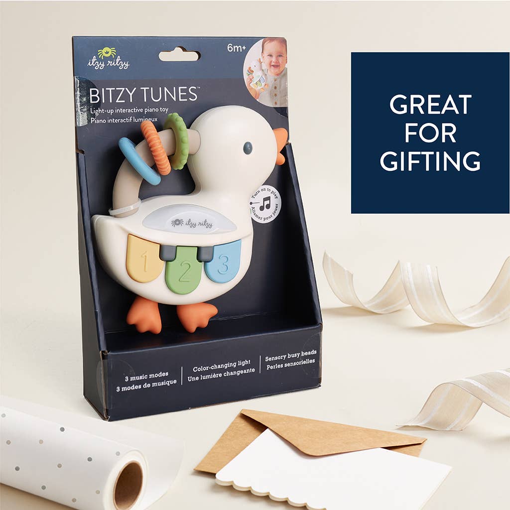 Bitzy Tunes™ - Goose Light-up Piano