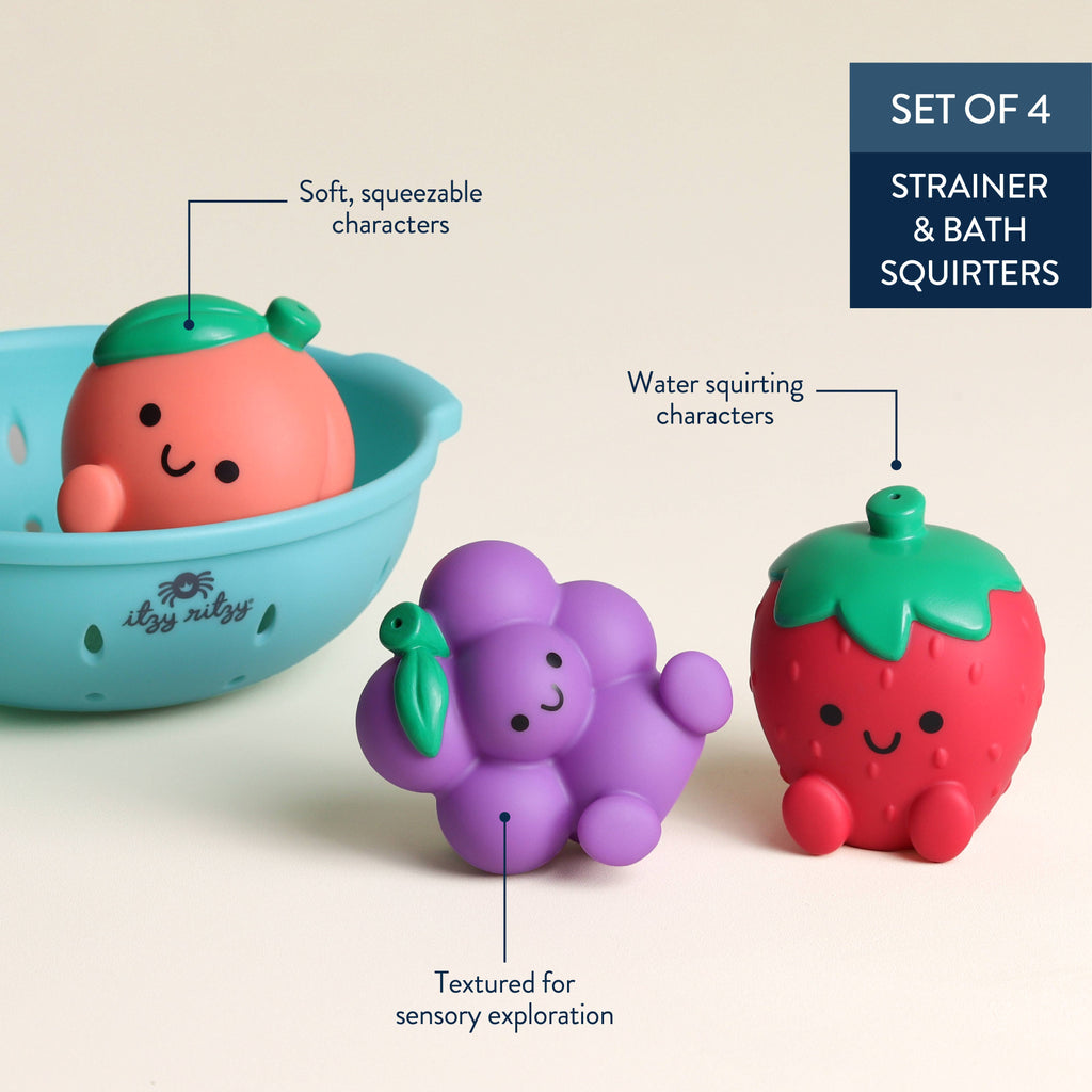 Itzy Splash Pals™ - Fruit Bath + Water Toy