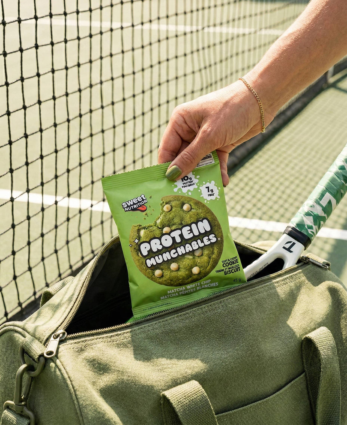 Protein Munchables - Matcha White Chip Cookie