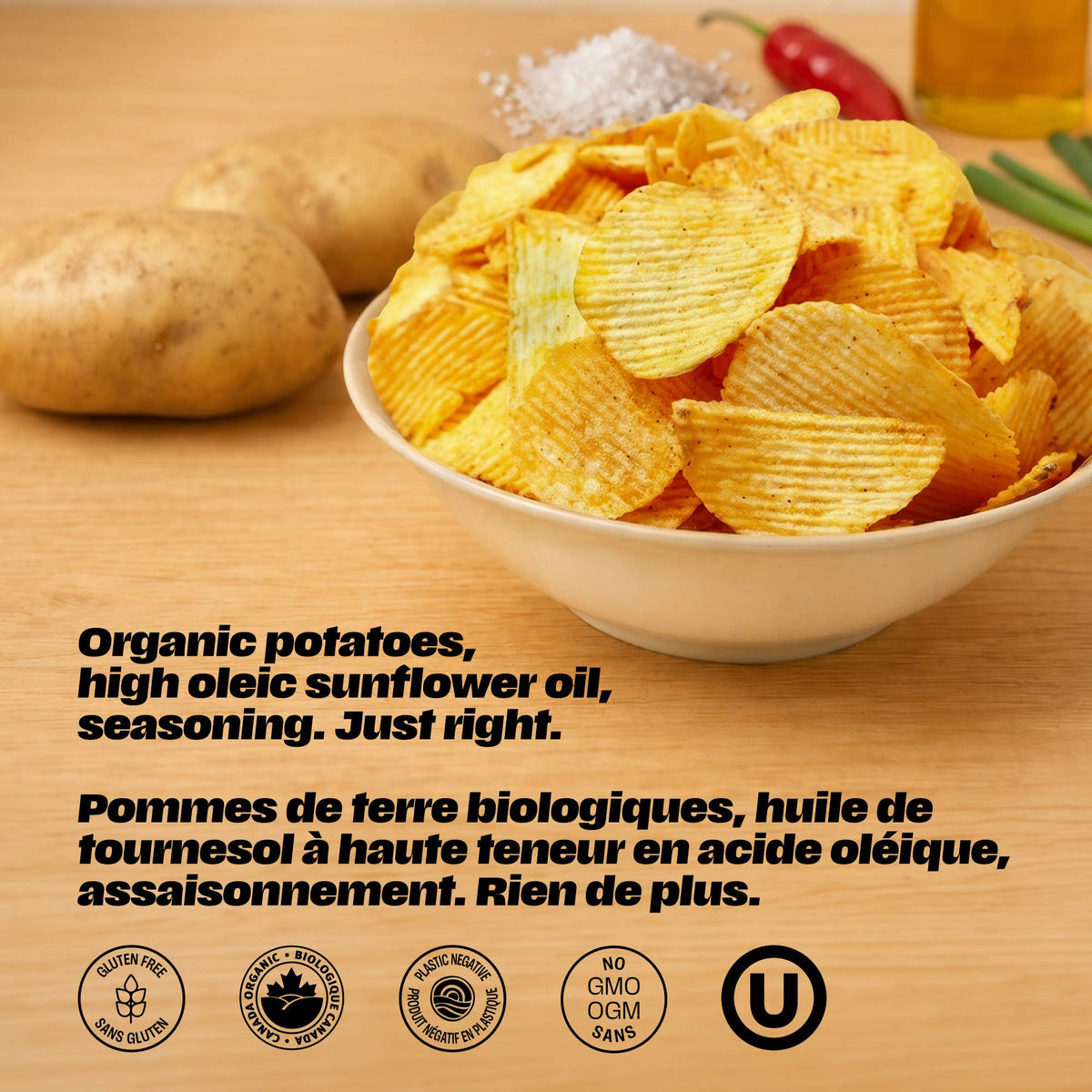 Rumbles All Dressed Organic Potato Chips