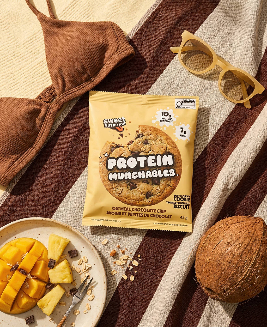 Protein Munchables - Oatmeal Chocolate Chip Cookie