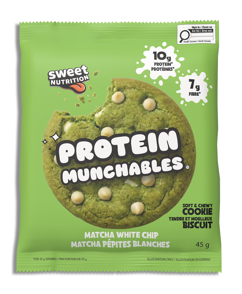 Protein Munchables - Matcha White Chip Cookie