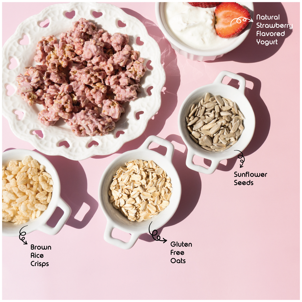 Strawberry Splash - Yogurt Cluster