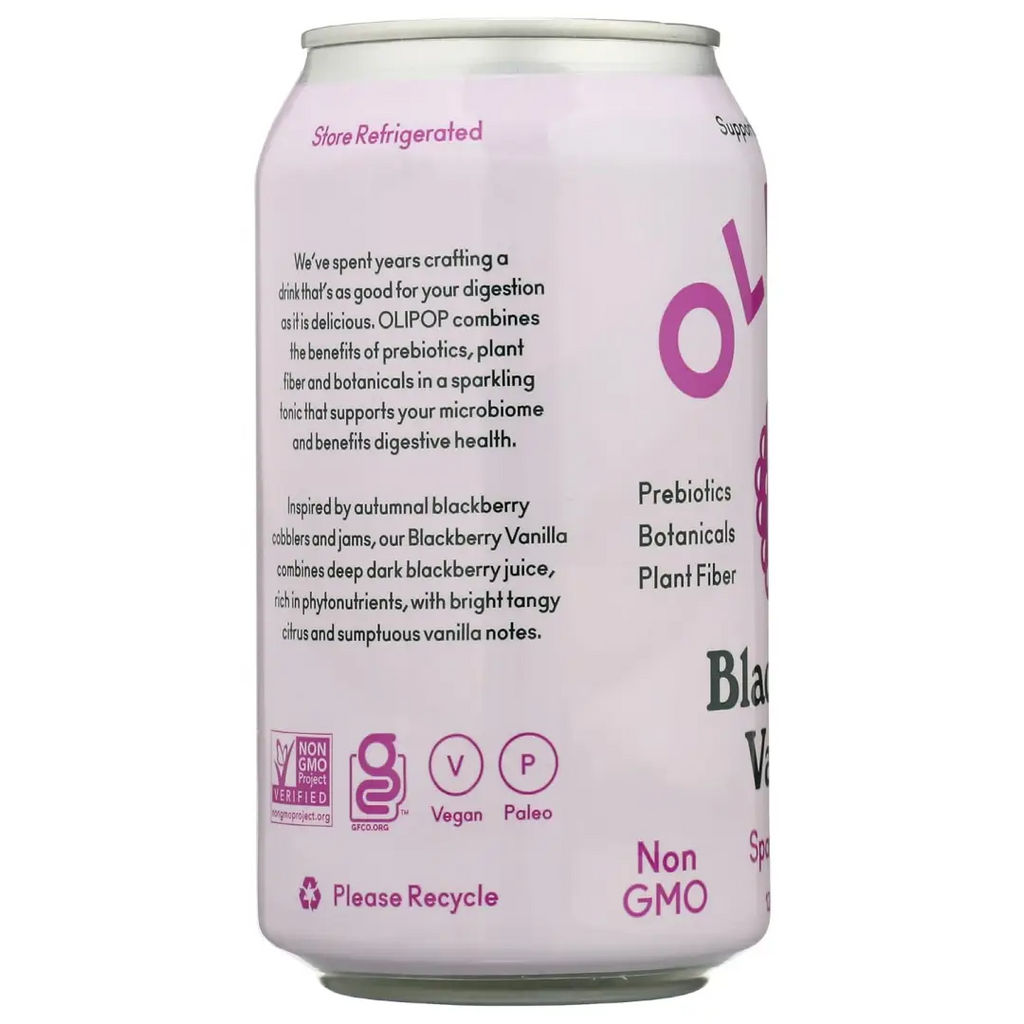 OLIPOP: Blackberry Vanilla Sparkling Tonic