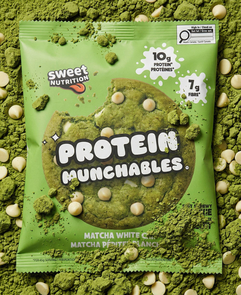 Protein Munchables - Matcha White Chip Cookie