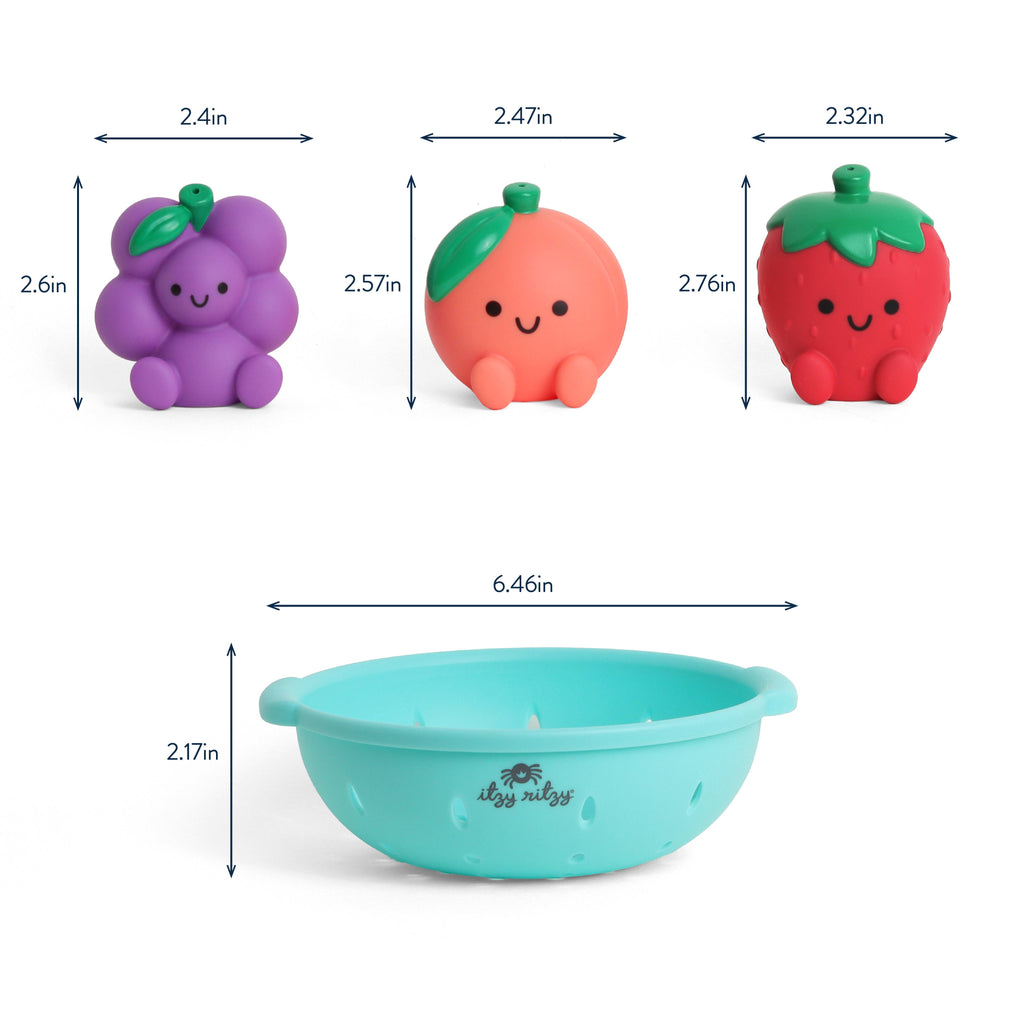 Itzy Splash Pals™ - Fruit Bath + Water Toy