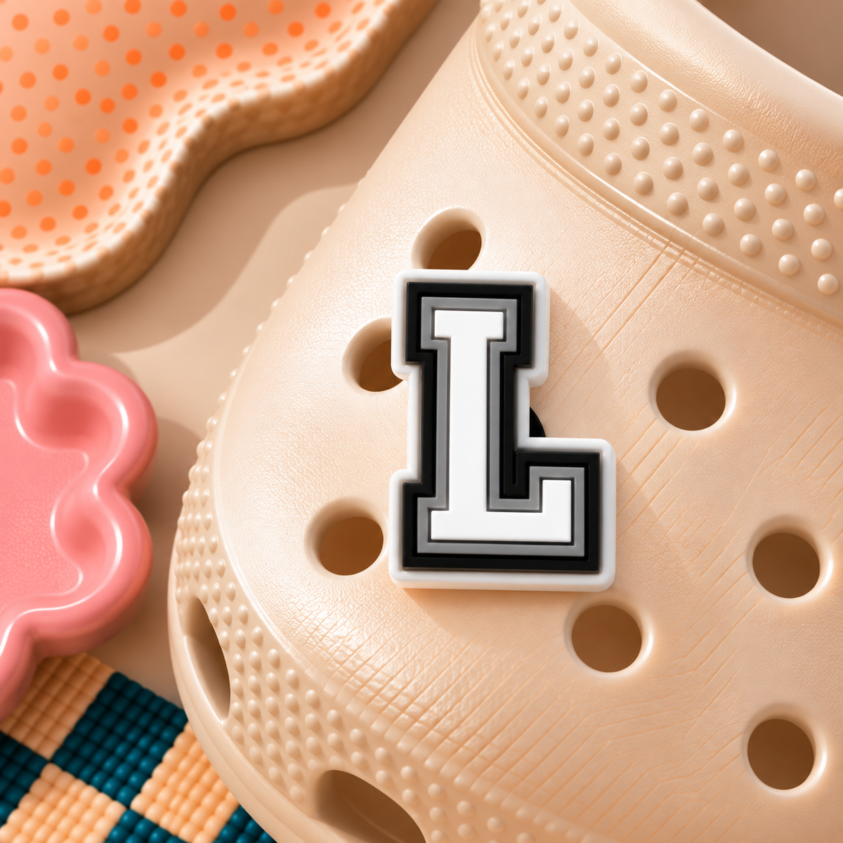 CROC Charm - Varsity Letter L