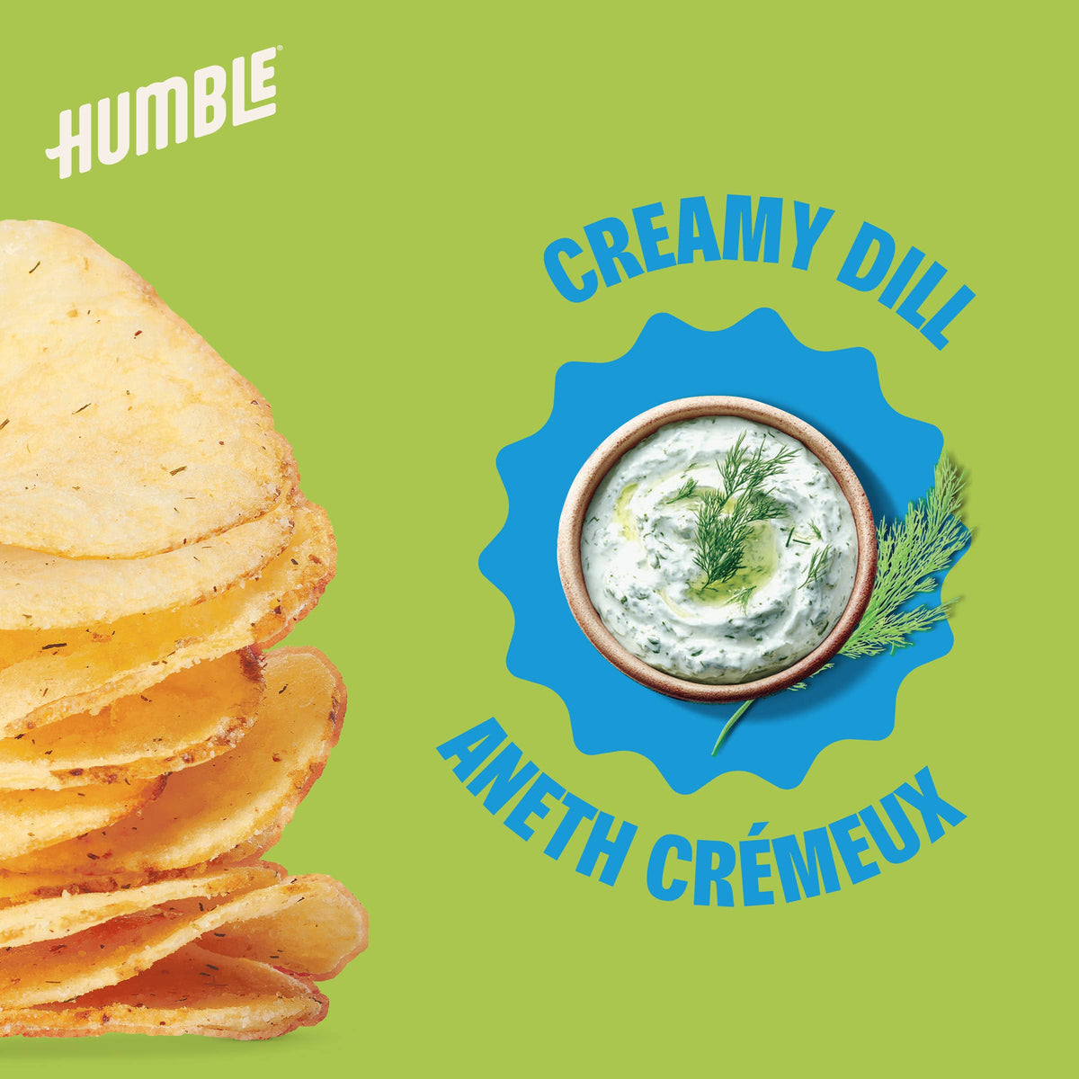 Creamy Dill Organic Potato Chips