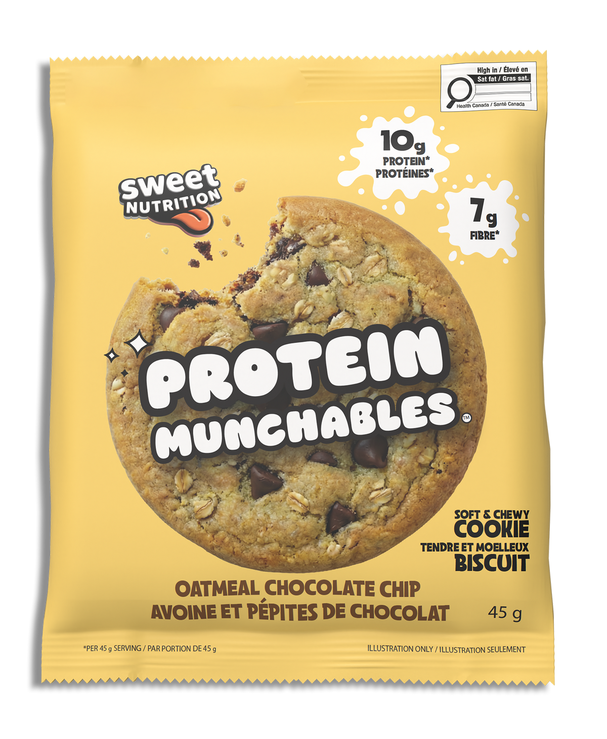 Protein Munchables - Oatmeal Chocolate Chip Cookie
