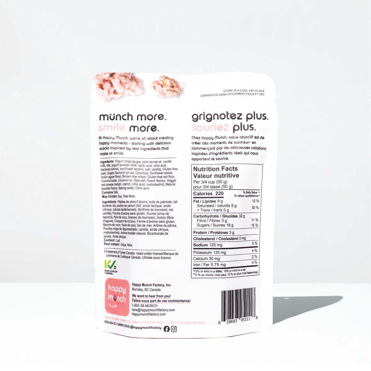 Peach Paradise - Yogurt Cluster