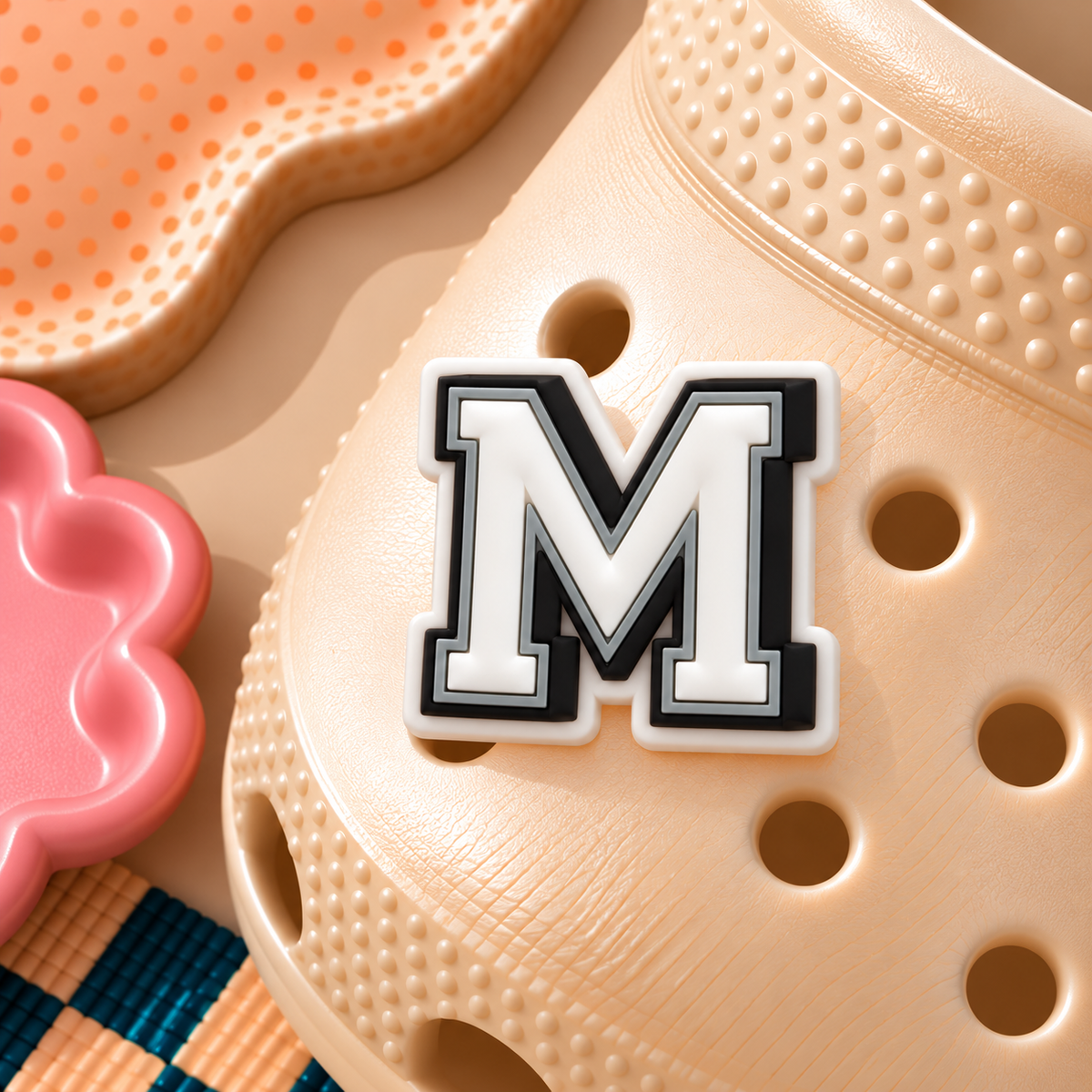 CROC Charm - Varsity Letter M