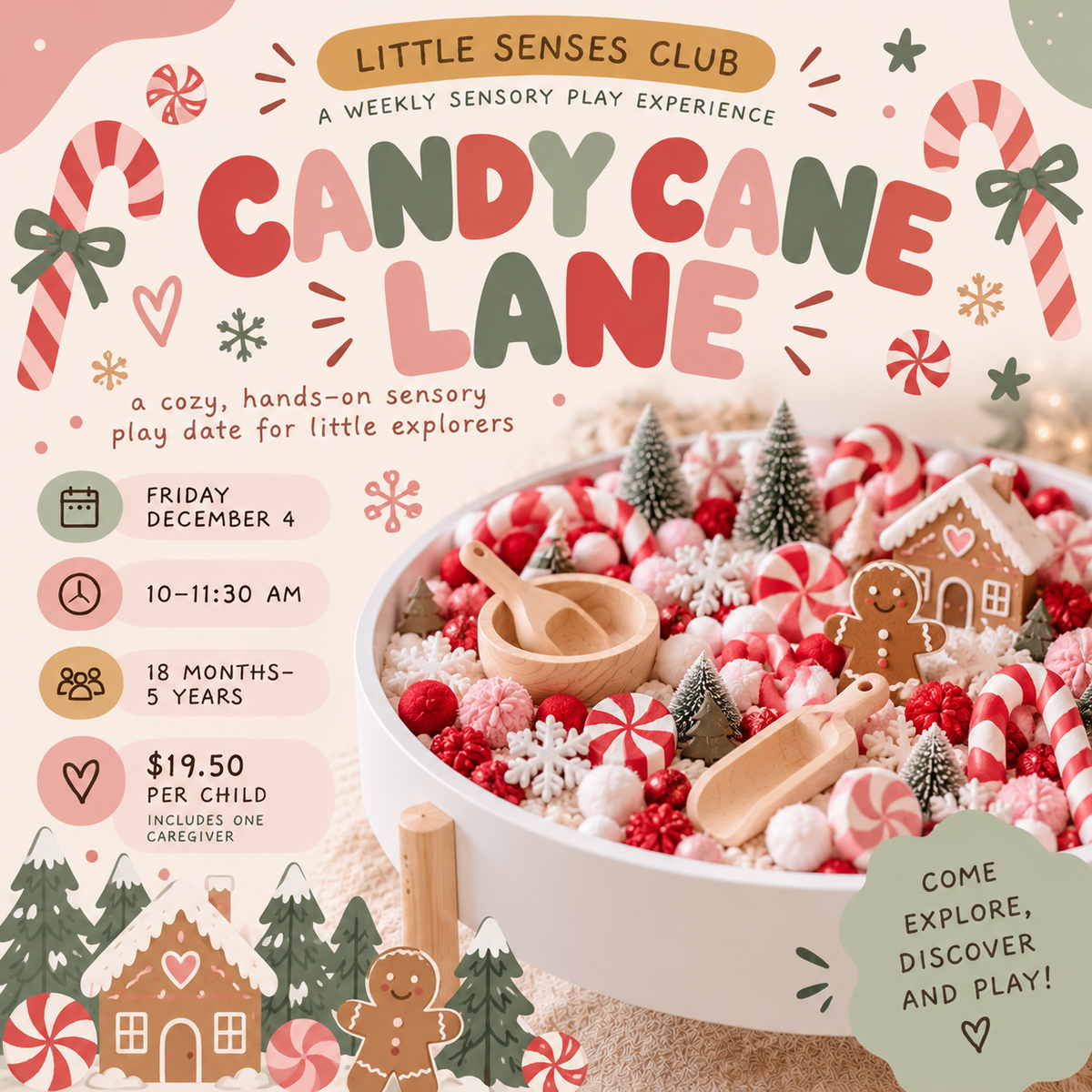 LITTLE SENSES CLUB: CANDY CANE LANE