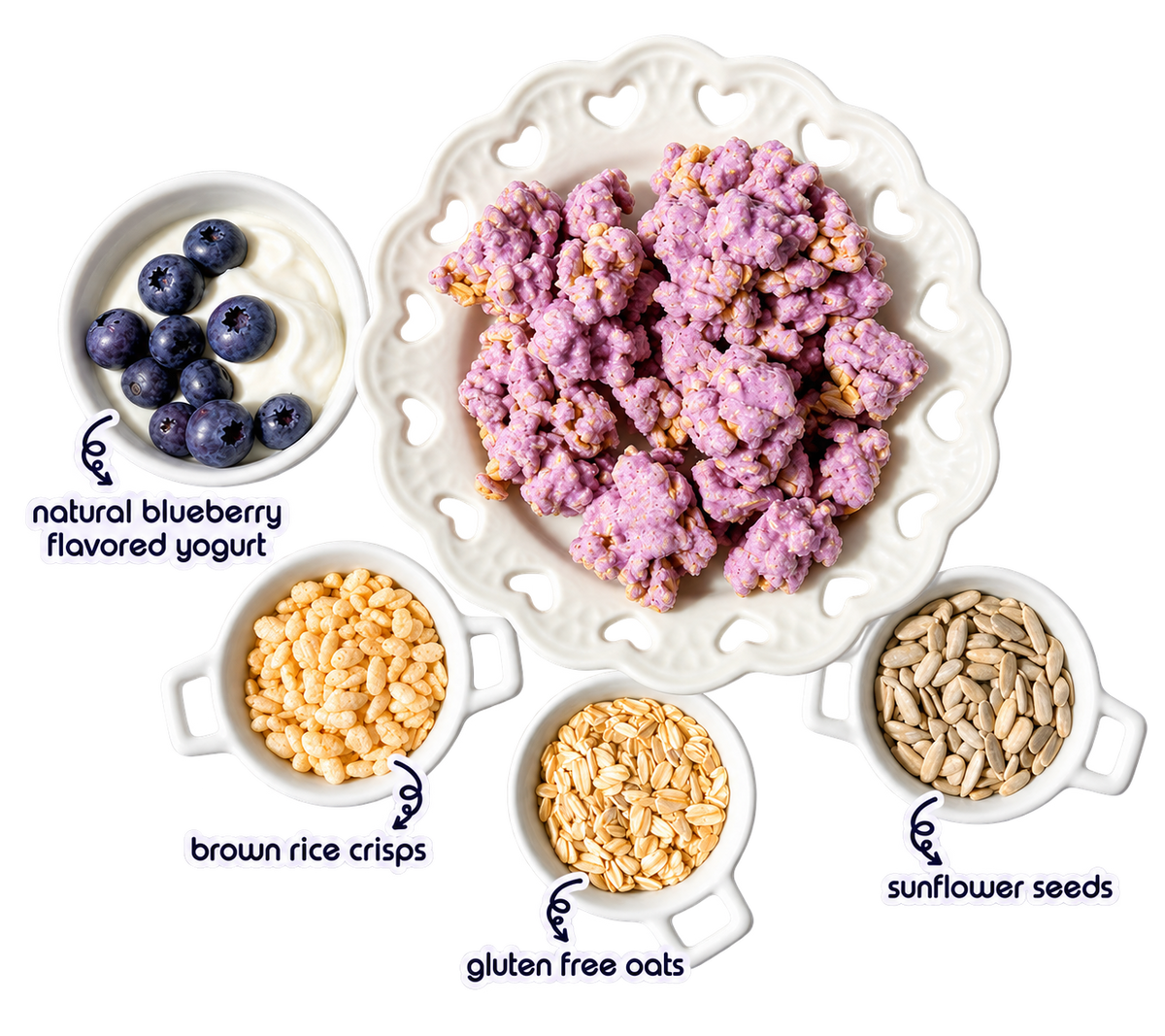 Blueberry Bliss - Yogurt Cluster