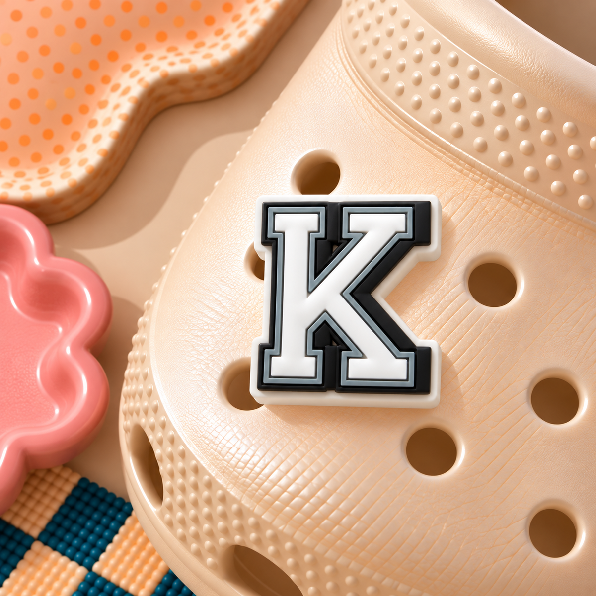 CROC Charm - Varsity Letter K