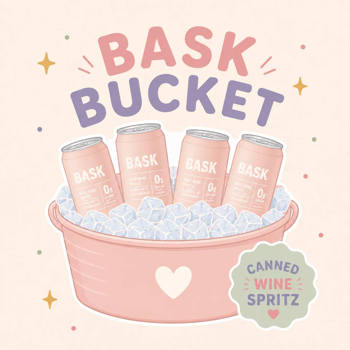 Bask Rose Bucket