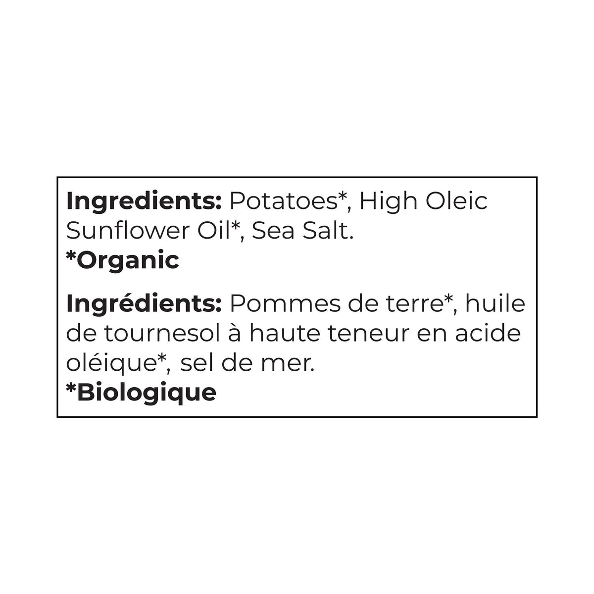The Original Organic Potato Chips