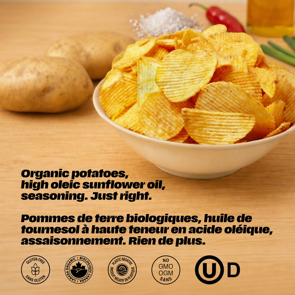 Rumbles Sour Cream & Onion Organic Potato Chips