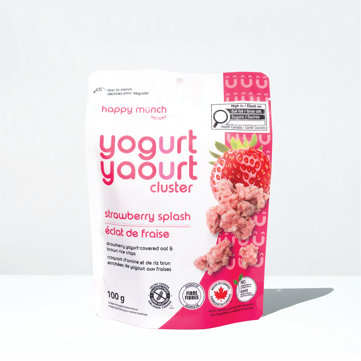 Strawberry Splash - Yogurt Cluster