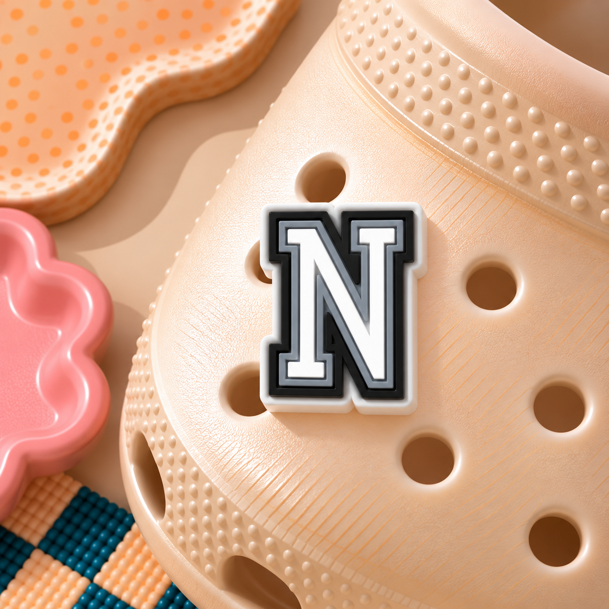 CROC Charm - Varsity Letter N