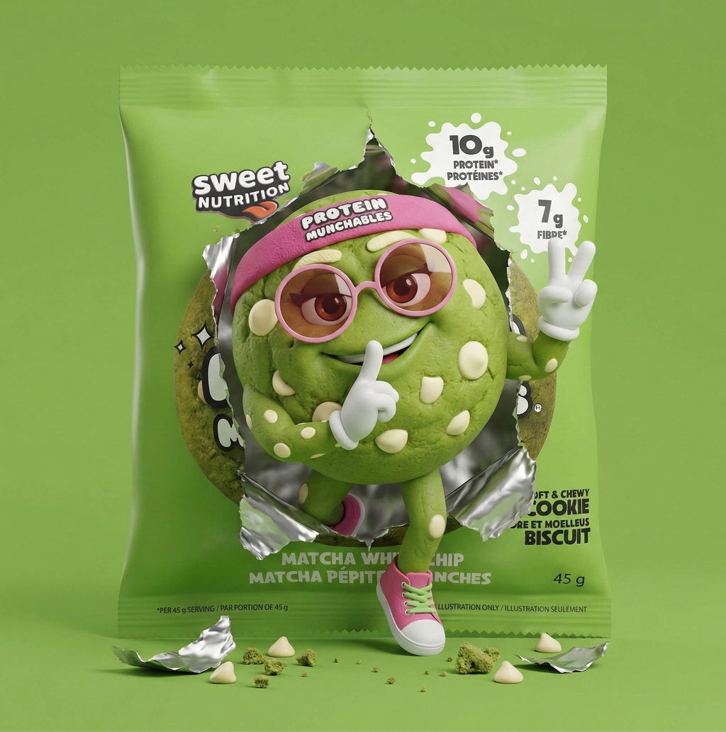 Protein Munchables - Matcha White Chip Cookie