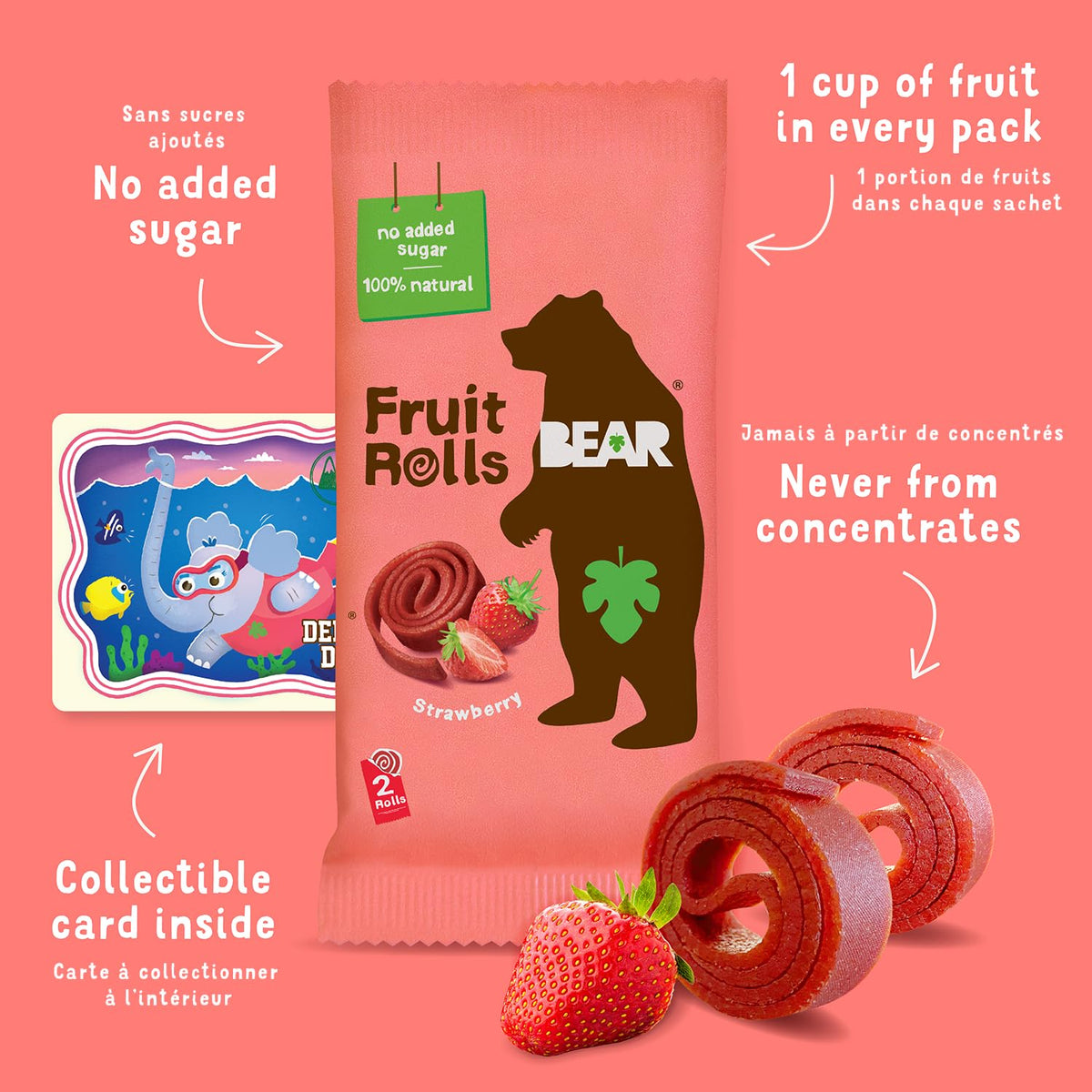 BEAR Fruit Rolls