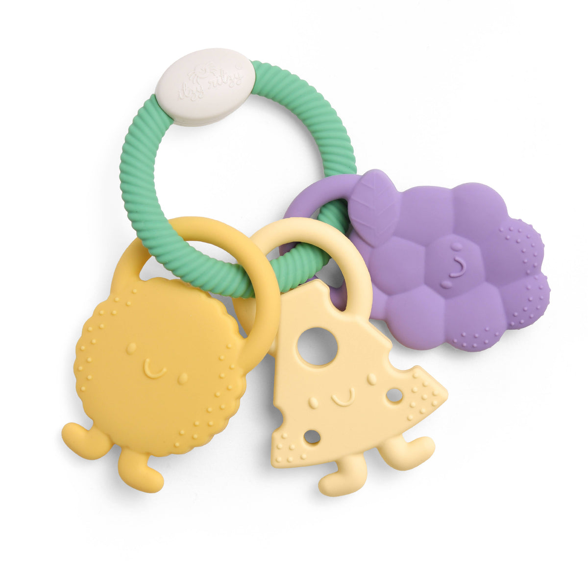Itzy Trio™ Multi-textured Silicone Teether Charcuterie