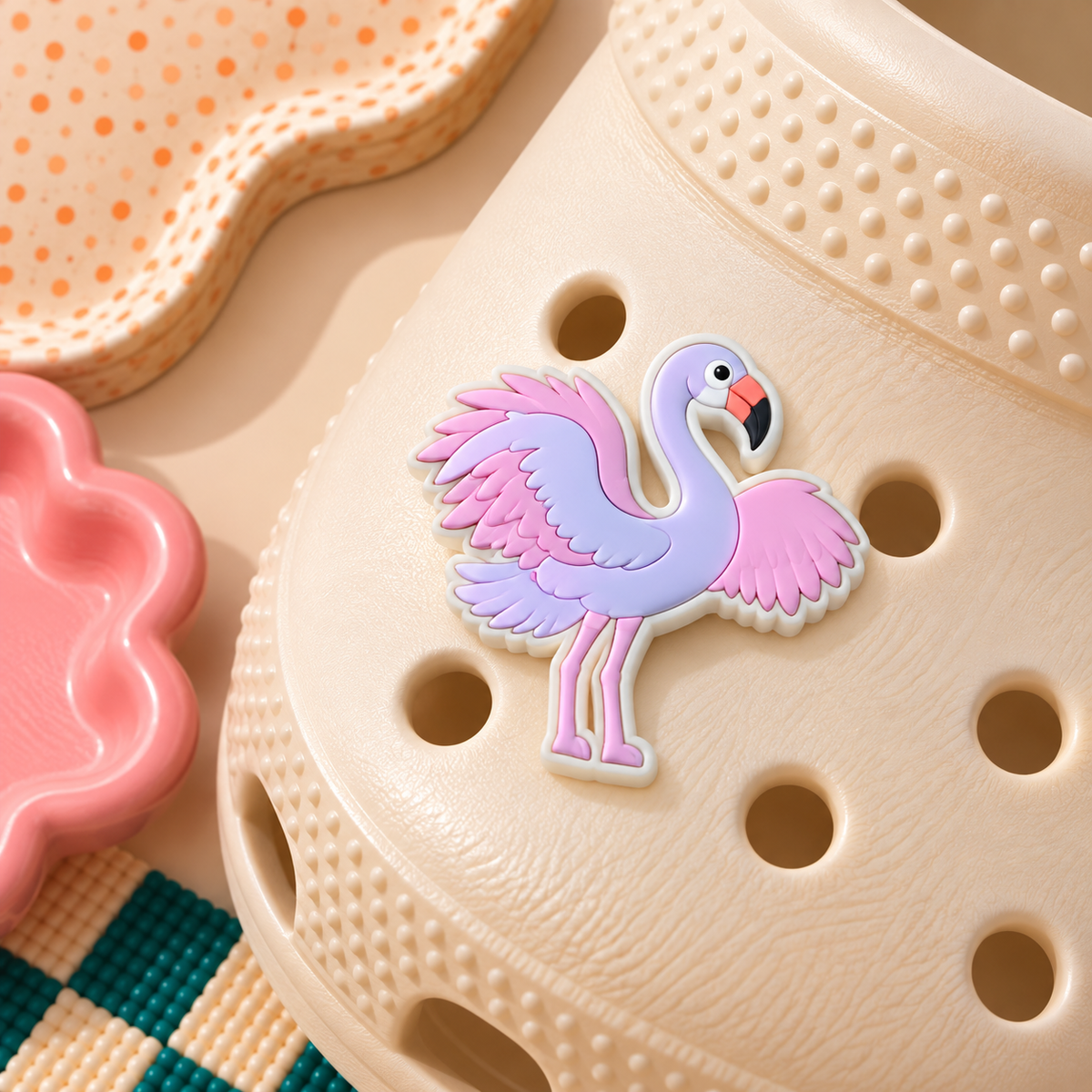 CROC Charm - Flappy Flamingo