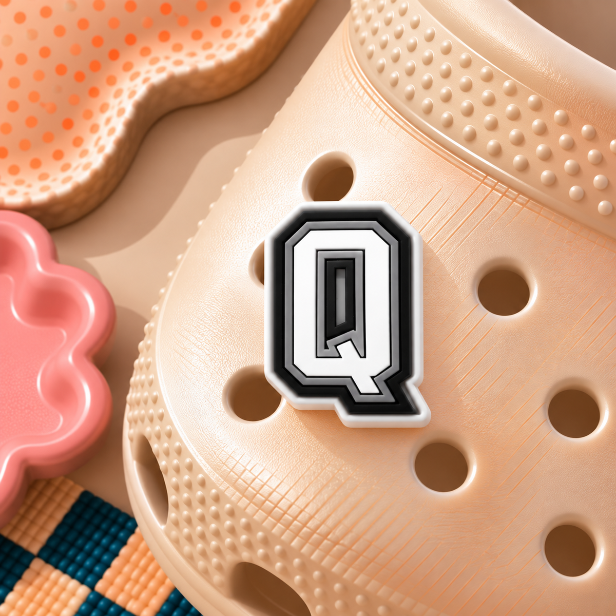 CROC Charm - Varsity Letter Q