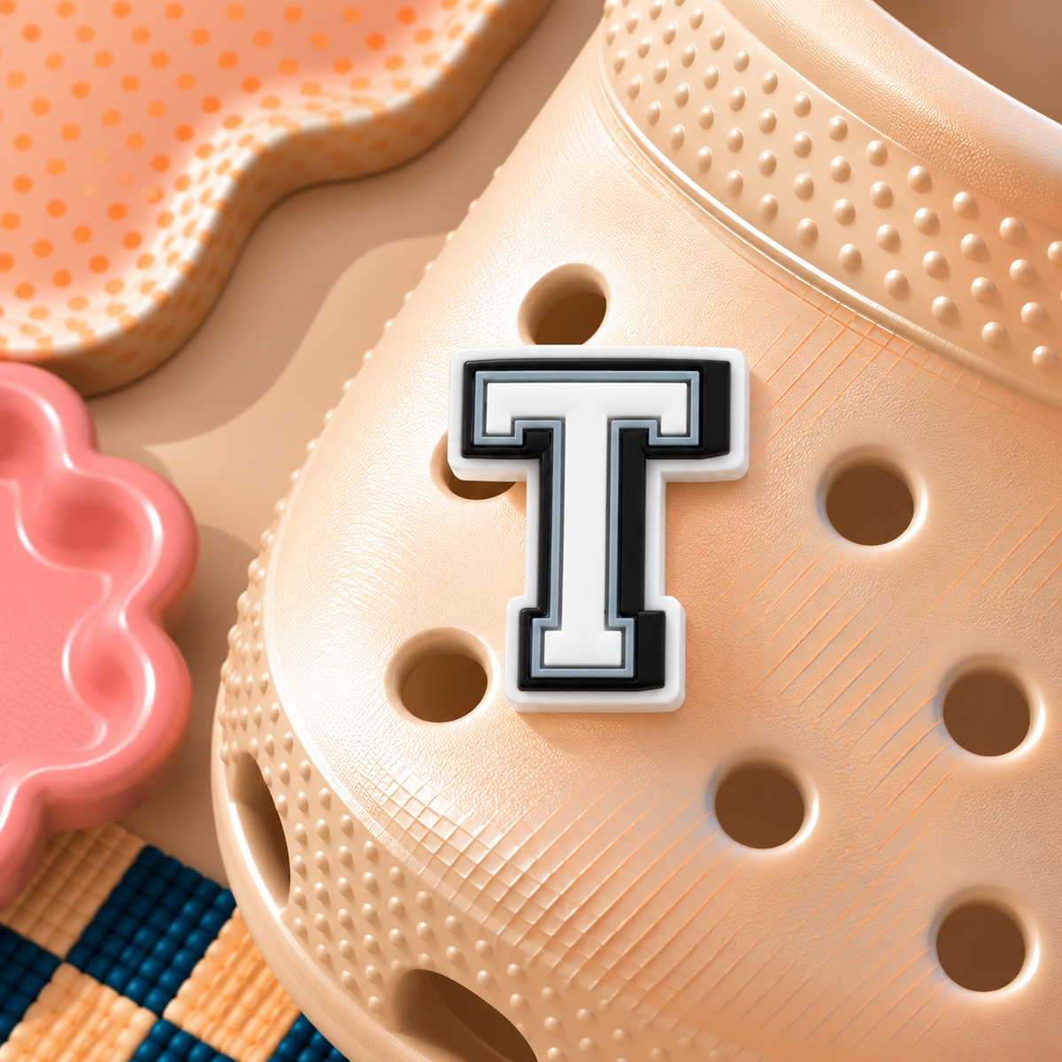 CROC Charm - Varsity Letter T