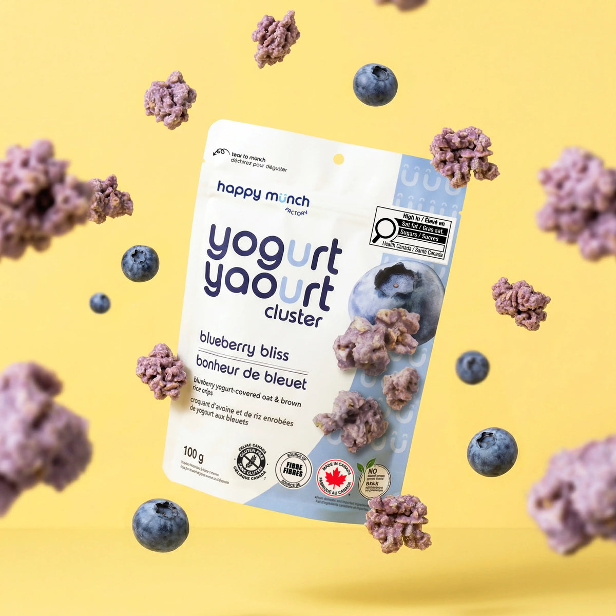 Blueberry Bliss - Yogurt Cluster