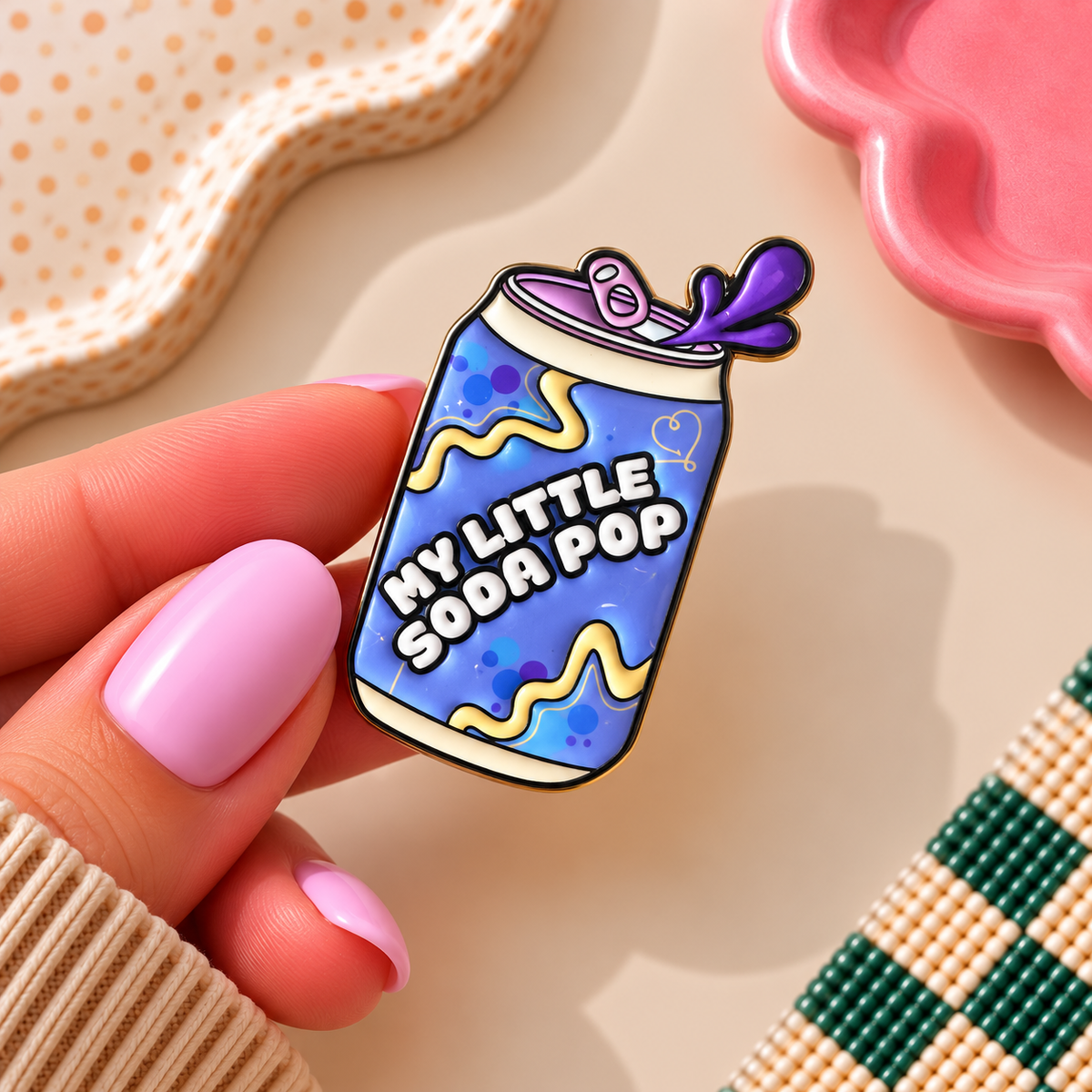 Enamel Pin - My Little Soda Pop