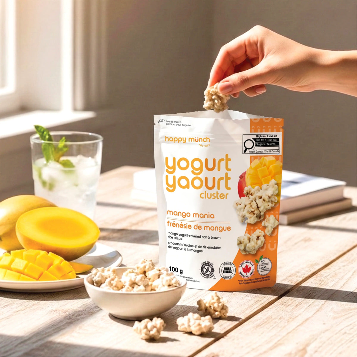 Mango Mania - Yogurt Cluster