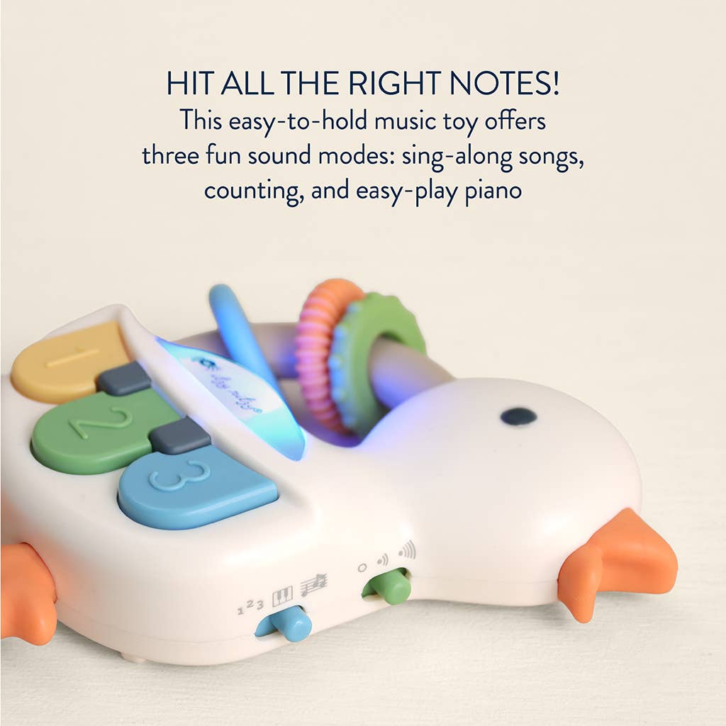 Bitzy Tunes™ - Goose Light-up Piano