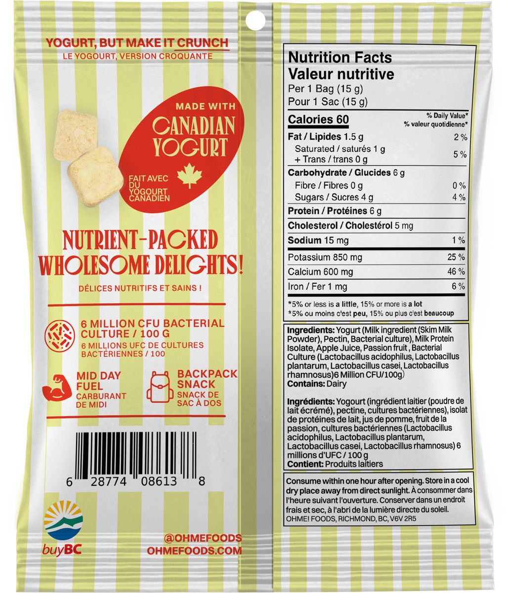 OHME! Passion Fruit Protein Crunch