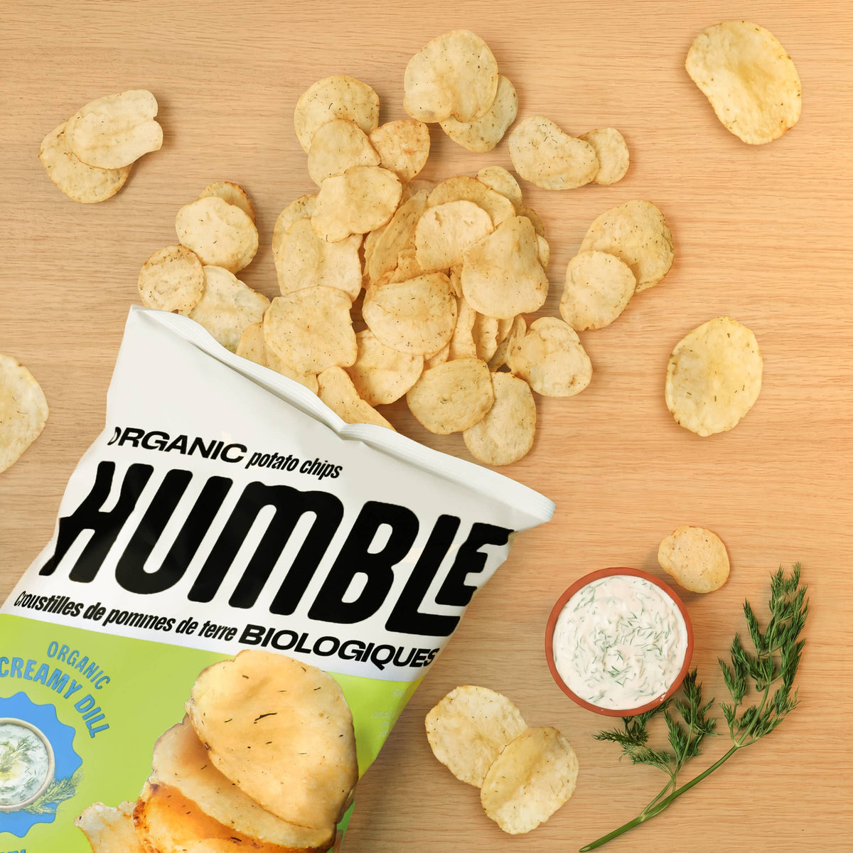 Creamy Dill Organic Potato Chips
