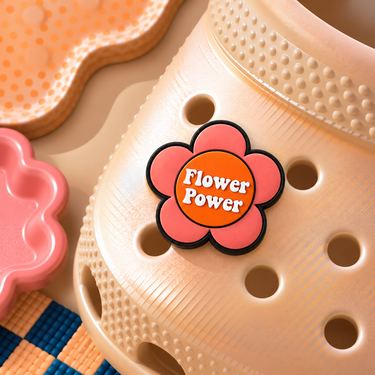 CROC Charm - Flower Power